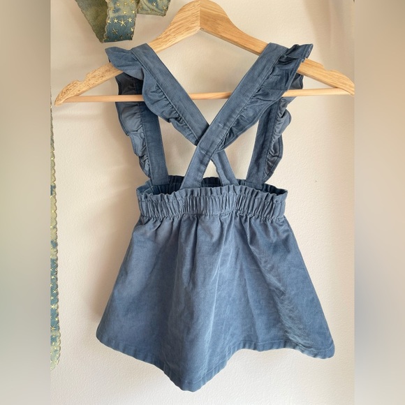 Carter's Blue Corduroy Overalls Girls 2T - Picture 3 of 4